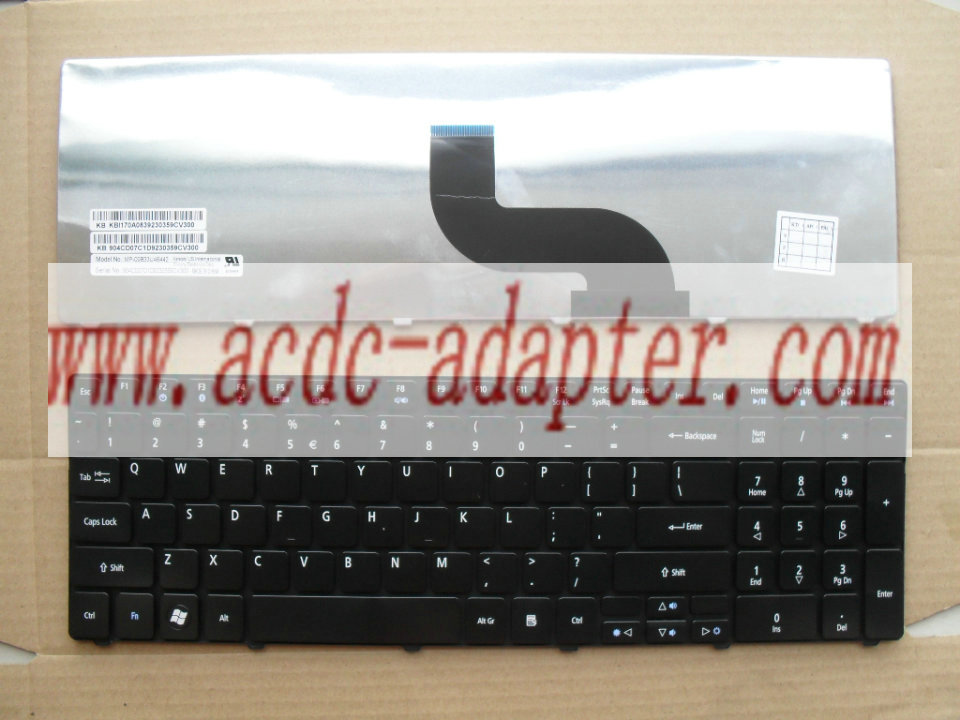 New Acer Aspire 7551 5741 5742 7741 7738 5740 Keyboard us Black - Click Image to Close